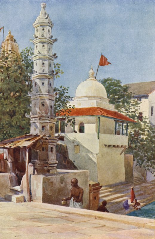 Le Temple de Walkeshwar, Bombay - Alexander Henry Hallam Murray