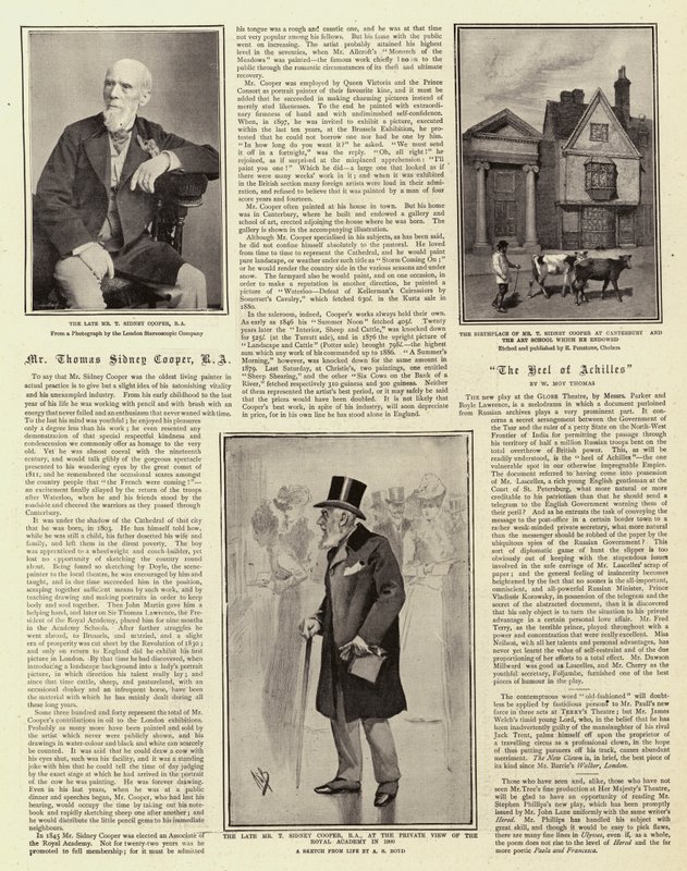 M. Thomas Sidney Cooper, RA - Alexander Stuart Boyd