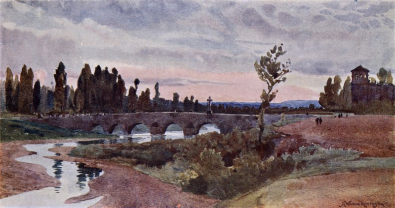 Pont à León - Alexander Wallace Rimington
