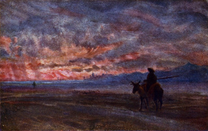 Coucher de soleil - Alexander Wallace Rimington