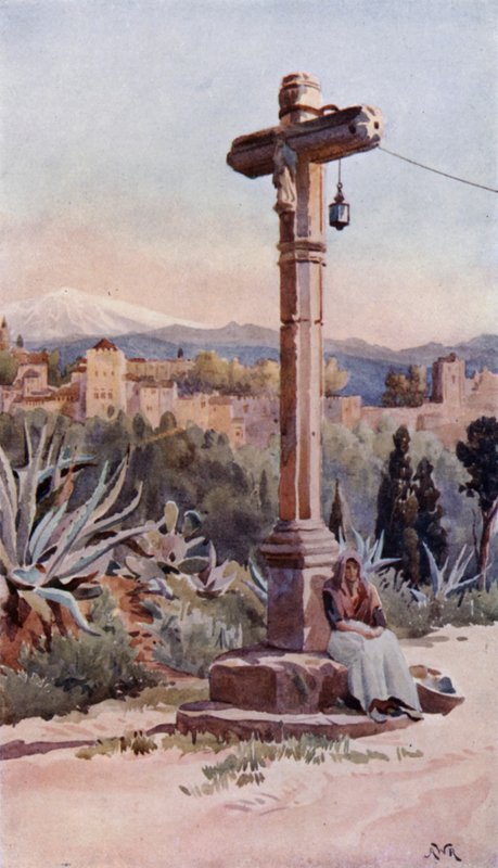 Croix de chemin, près de Grenade - Alexander Wallace Rimington