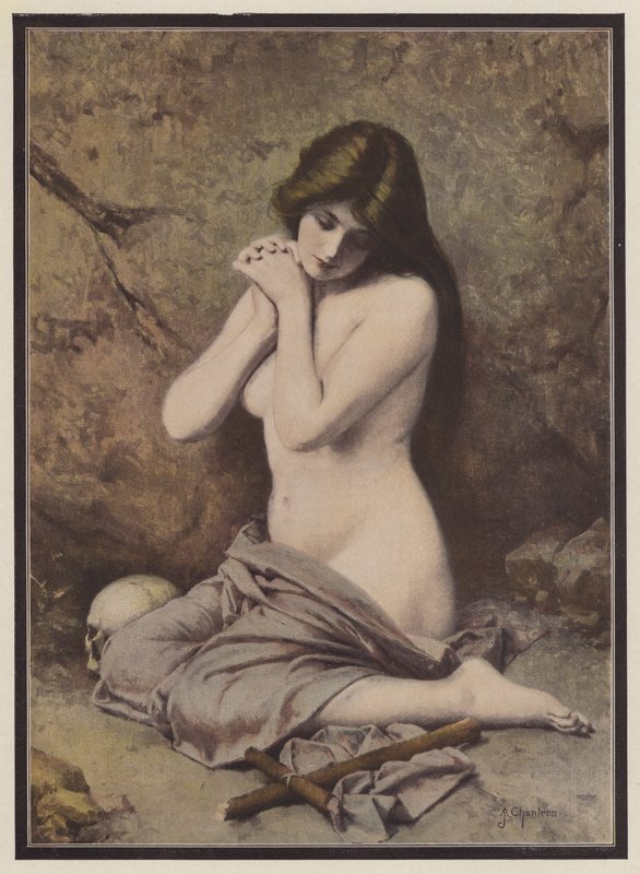Marie Madeleine repentante - Alexandre Jacques Chantron