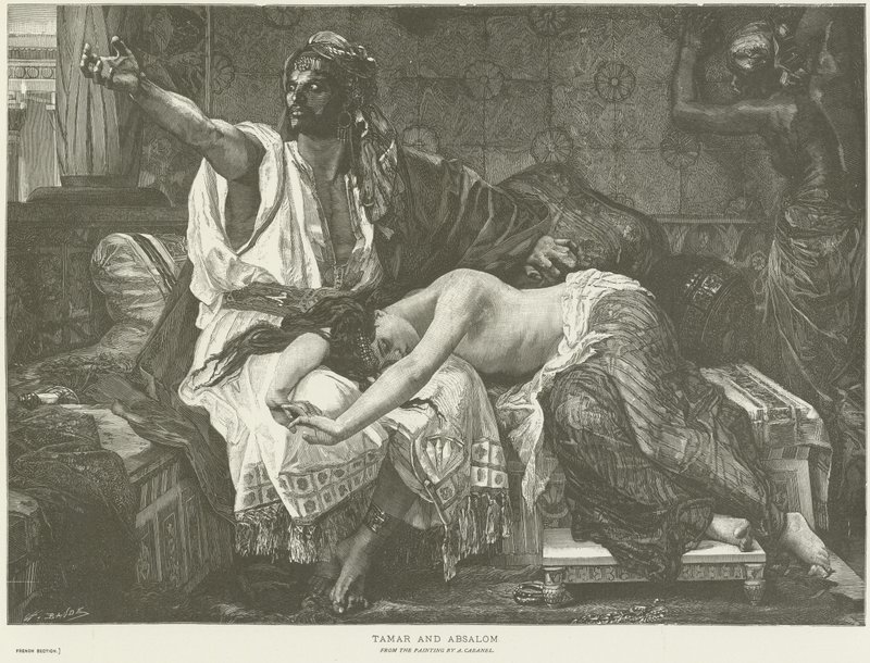 Tamar et Absalom - Alexandre Cabanel