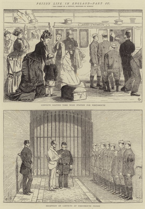 La vie en prison en Angleterre, Partie IV - Alfred Chantrey Corbould