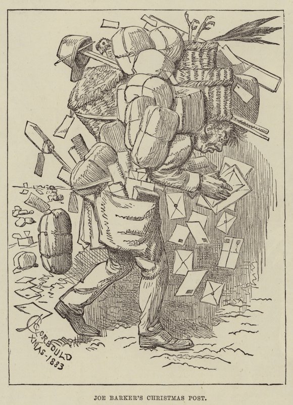 Le courrier de Noël de Joe Barker - Alfred Courbould