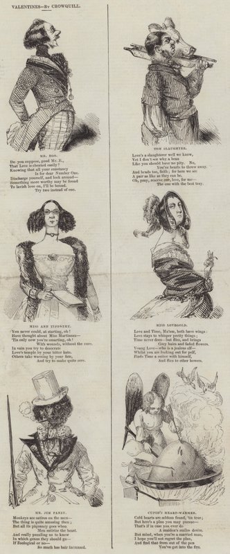 Saint-Valentin - Alfred Crowquill