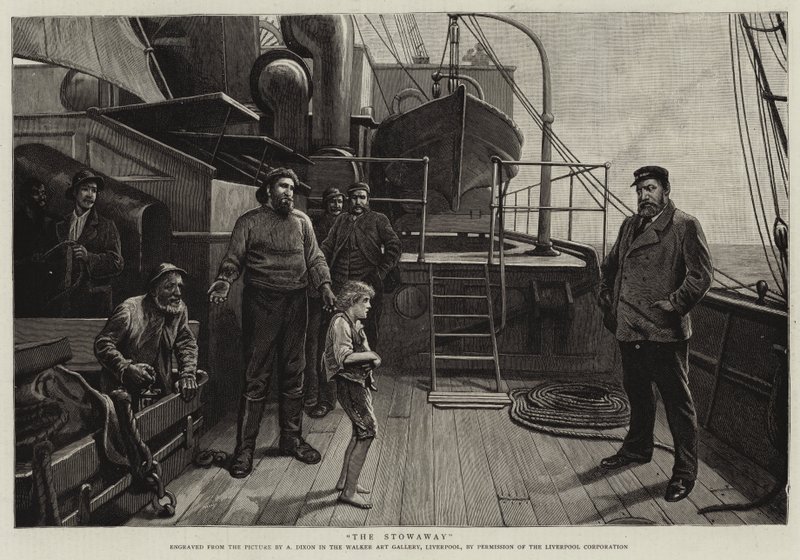 Le Passager clandestin - Alfred Dixon