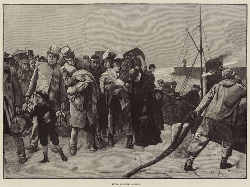 Après un passage difficile - Alfred Edward Emslie