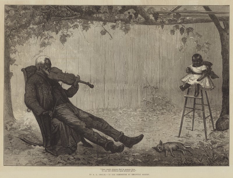Un simple plaisir qui vit dans la mémoire - Alfred Edward Emslie
