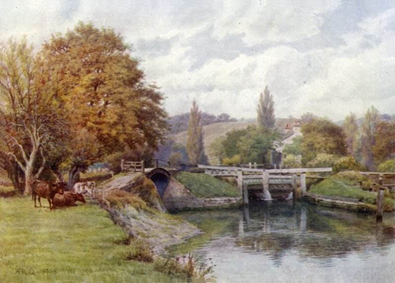 Écluse de Mapledurham - Alfred Robert Quinton