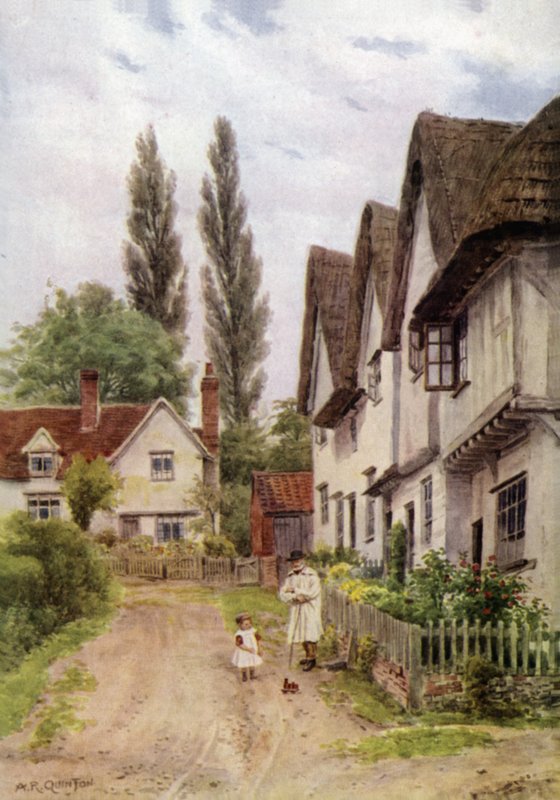 Les Trois Pignons, Kersey, Suffolk - Alfred Robert Quinton