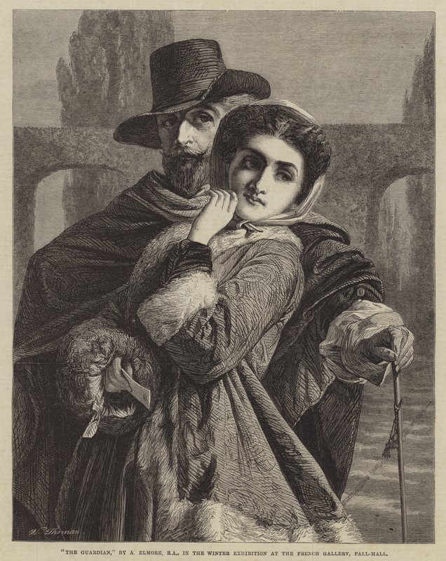 Le Gardien - Alfred W. Elmore