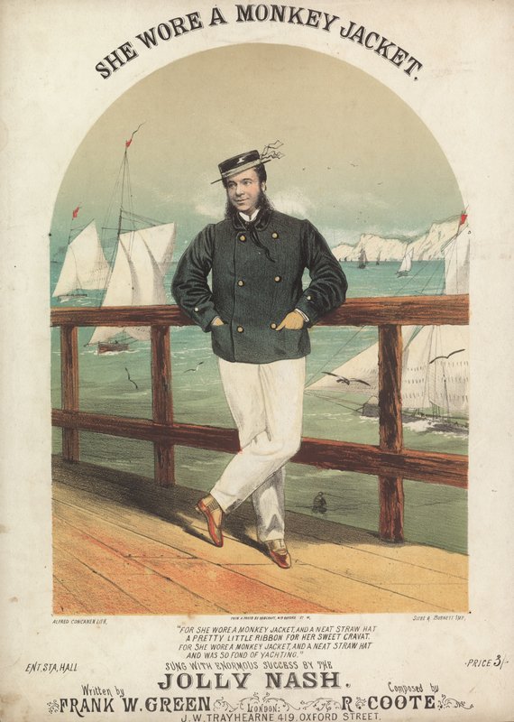 Elle portait une veste de singe - Alfred Concanen