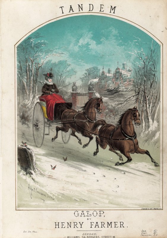 Tandem Galop - Alfred Concanen