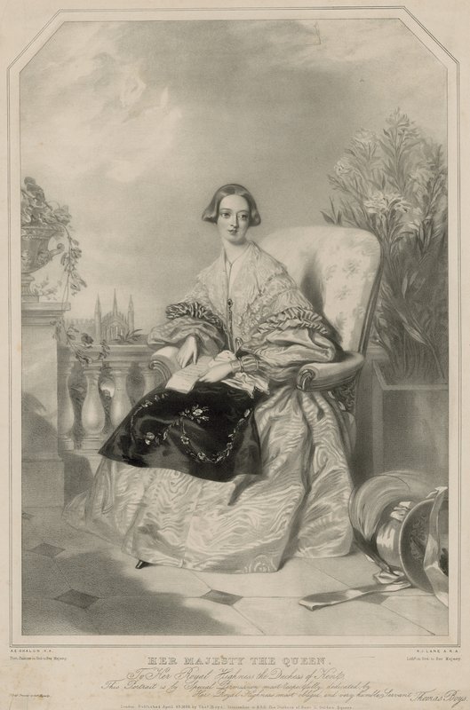 Reine Victoria - Alfred Edward Chalon