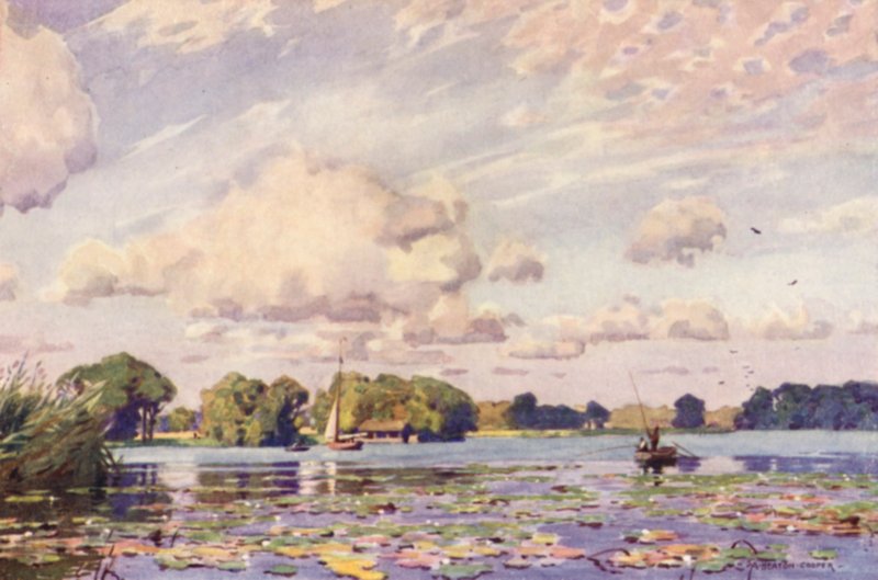Barton Broad, Norfolk - Alfred Heaton Cooper