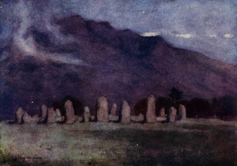 Cercle de pierres de Castlerigg, Cumbria - Alfred Heaton Cooper