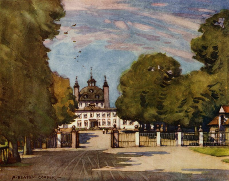 Danemark : Palais de Fredensborg - Alfred Heaton Cooper