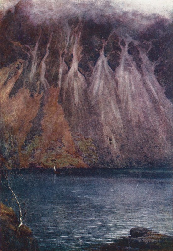 District des Lacs : Wastwater Screes - Alfred Heaton Cooper