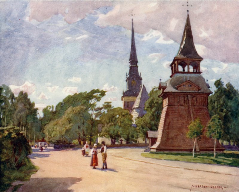 Église de Mora - Alfred Heaton Cooper