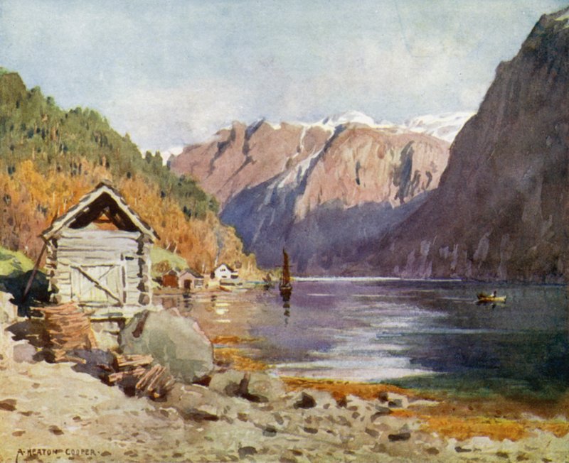 Osefjord - Alfred Heaton Cooper