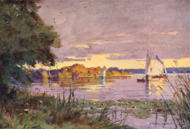 Oulton Broad, Suffolk - Alfred Heaton Cooper