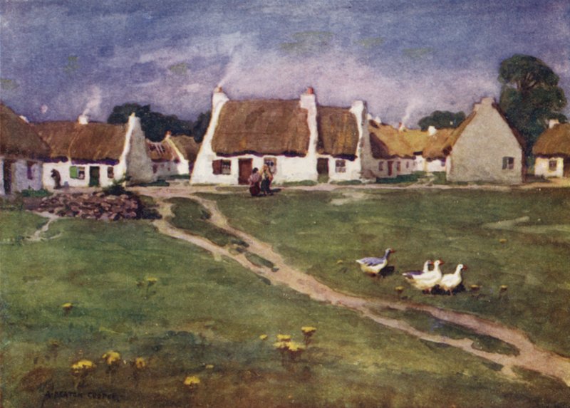 Le Claddagh, comté de Galway - Alfred Heaton Cooper