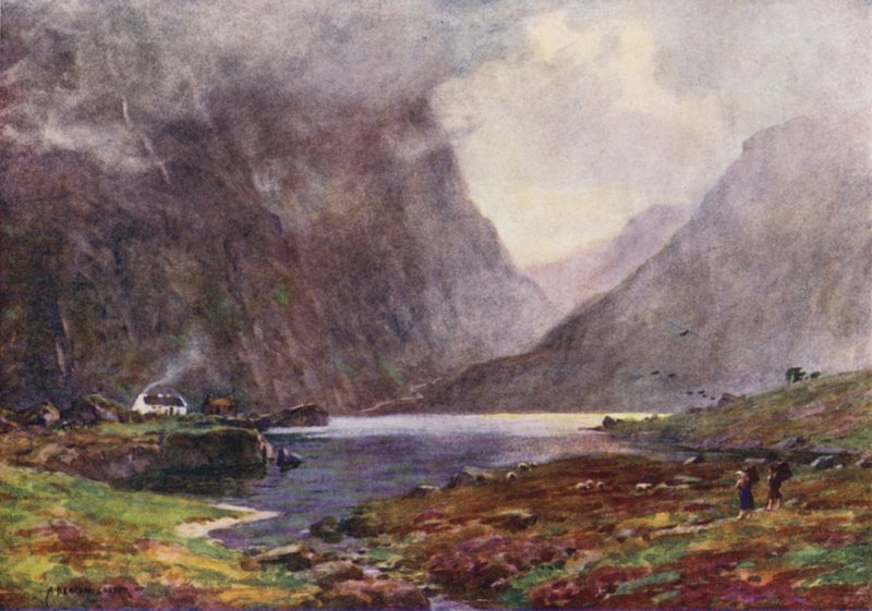 Le Gap de Dunloe, Killarney - Alfred Heaton Cooper