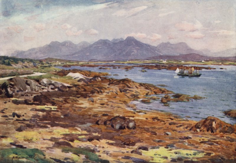 Les Douze Pins, Connemara - Alfred Heaton Cooper