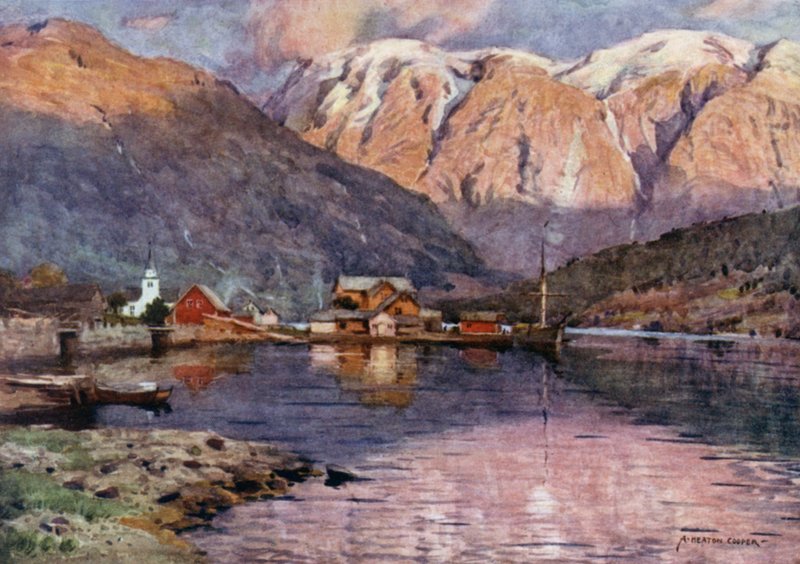 Ulvik, Hardangerfjord - Alfred Heaton Cooper