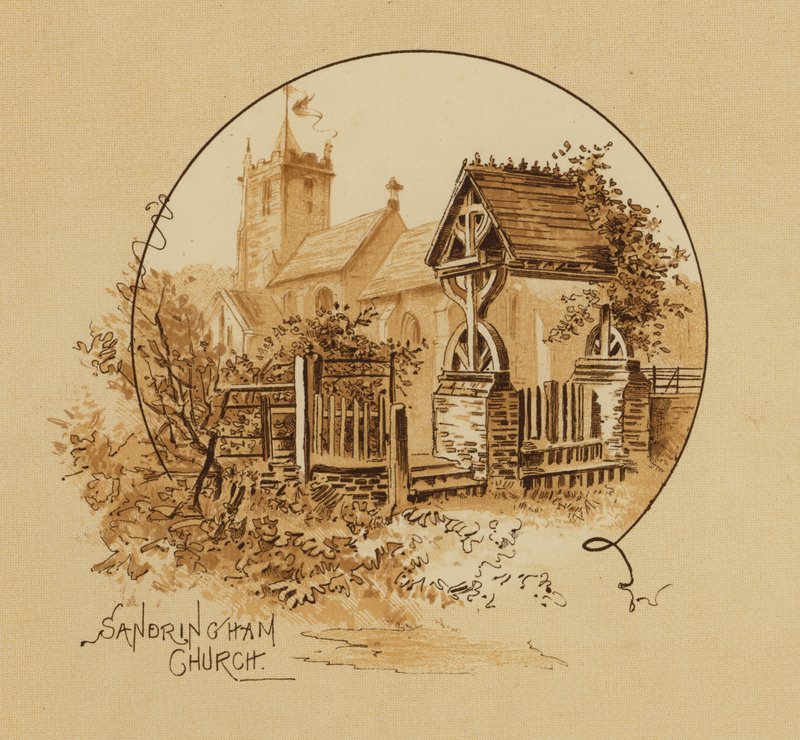 Église de Sandringham, Norfolk - Alfred Johnson