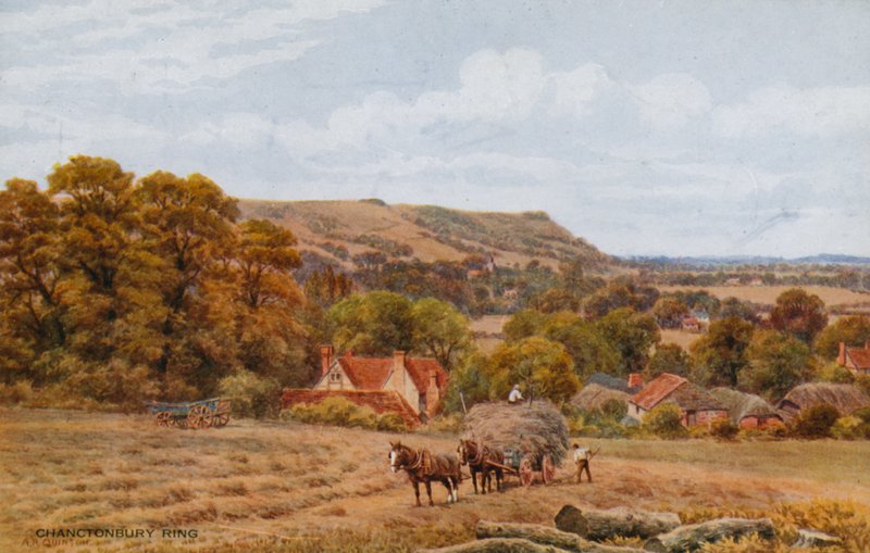 Chanctonbury Ring près de Worthing - Alfred Robert Quinton