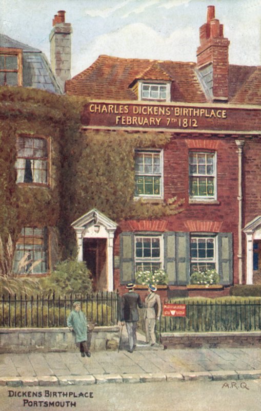 Charles Dickens, lieu de naissance, Portsmouth - Alfred Robert Quinton