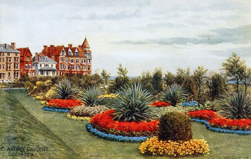 Jardins Clarence, Southsea - Alfred Robert Quinton