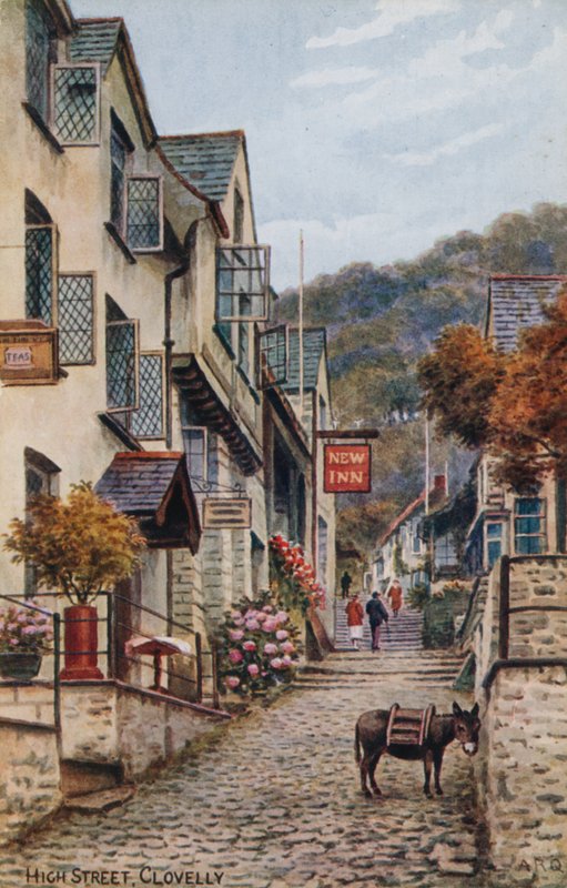 High Street, Clovelly - Alfred Robert Quinton