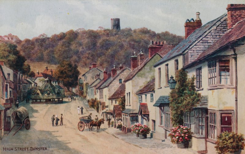 High Street, Dunster - Alfred Robert Quinton