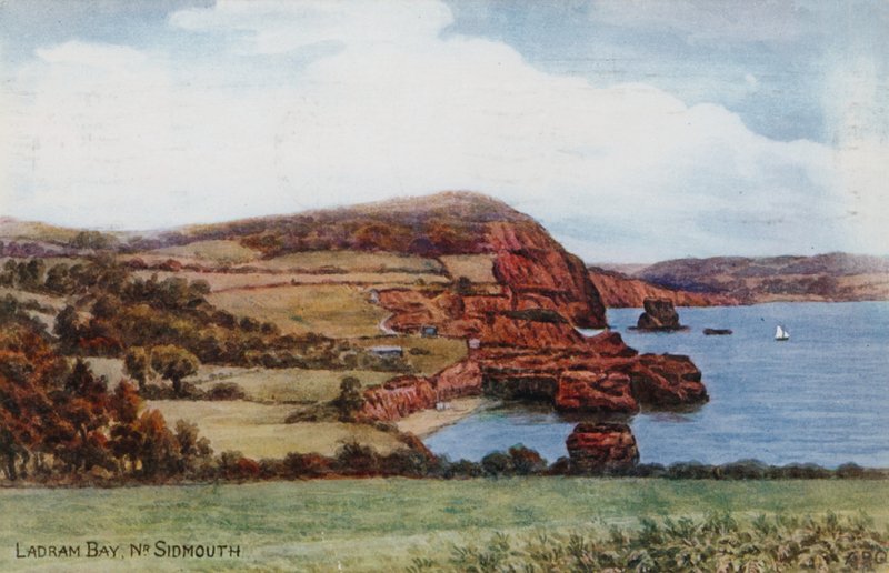 Ladram Bay, près de Sidmouth - Alfred Robert Quinton