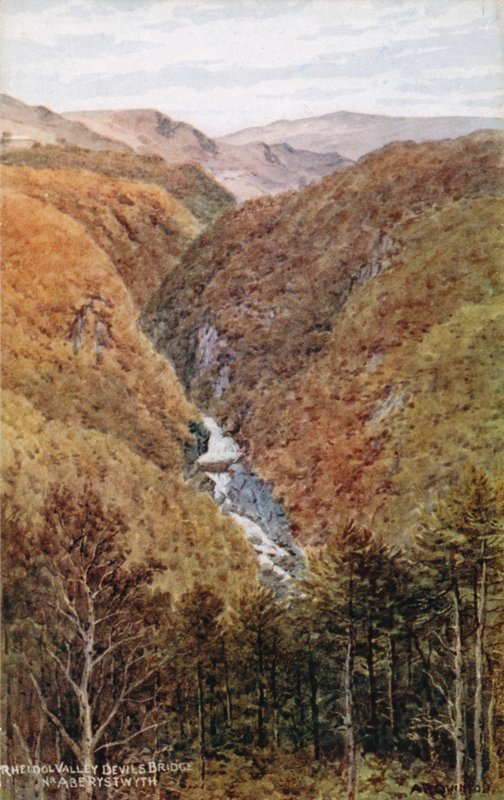 Vallée de Rheidol, Pont du Diable, près d