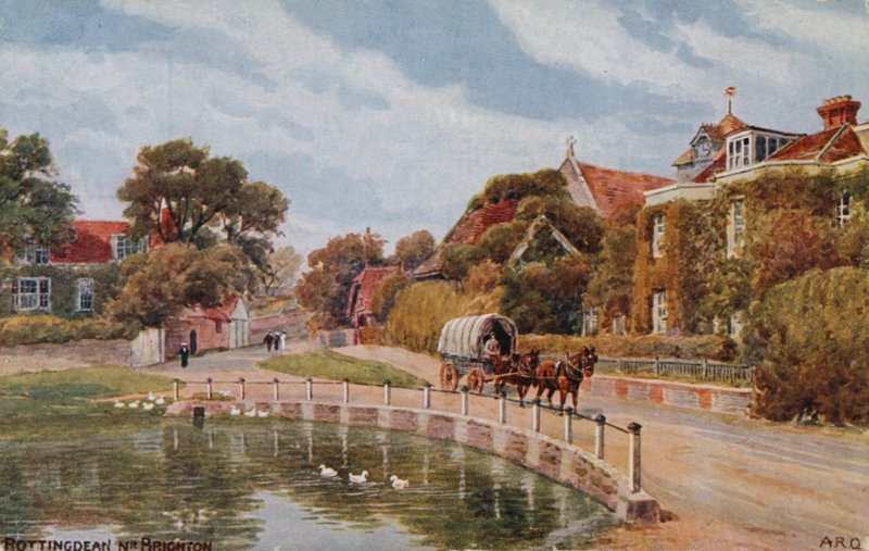 Rottingdean près de Brighton - Alfred Robert Quinton