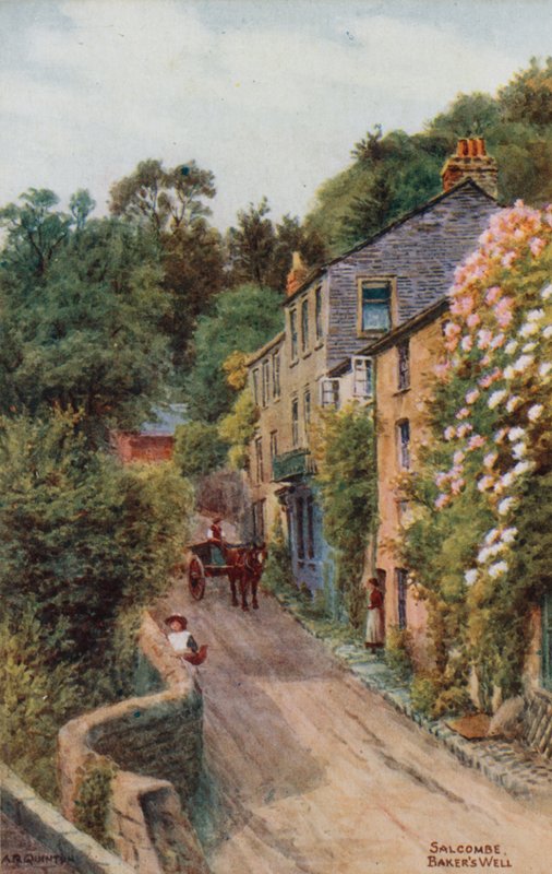Salcombe, le puits de Baker - Alfred Robert Quinton