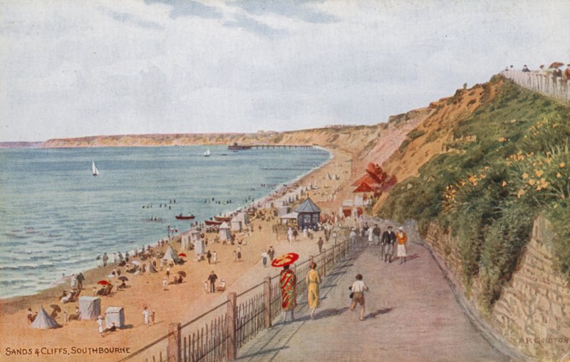 Sables et falaises, Southbourne - Alfred Robert Quinton