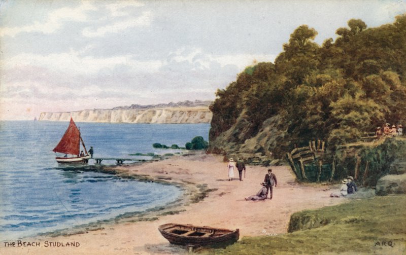 La plage, Studland - Alfred Robert Quinton