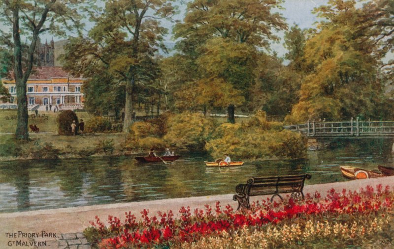 Le parc du Prieuré, Gt Malvern - Alfred Robert Quinton