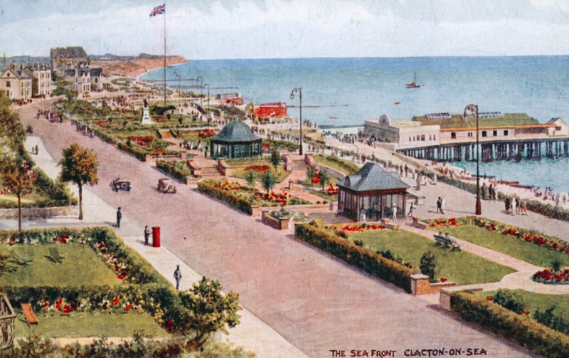 Le front de mer Clacton-on-Sea - Alfred Robert Quinton