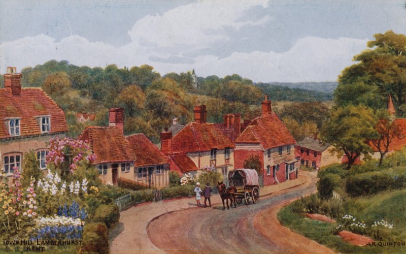 Town Hill Lamberhurst, Kent - Alfred Robert Quinton