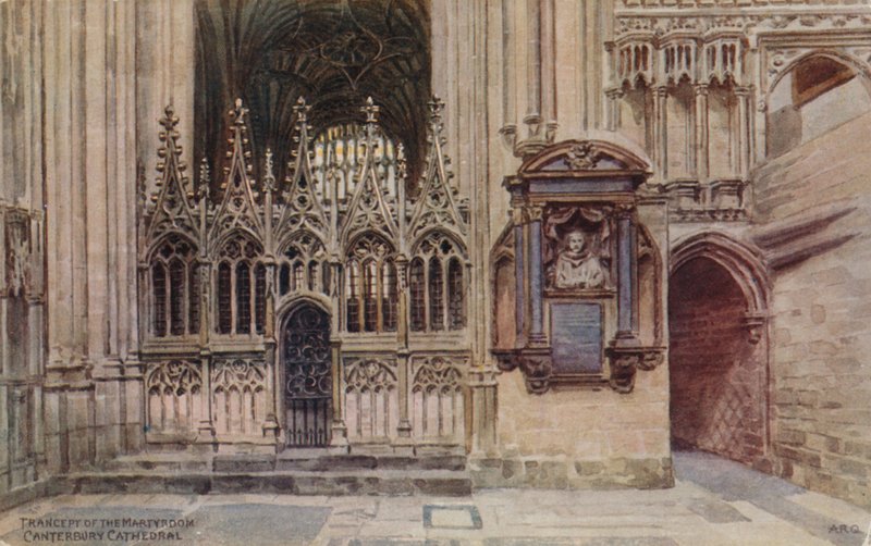 Transept du Martyre, Cathédrale de Canterbury - Alfred Robert Quinton