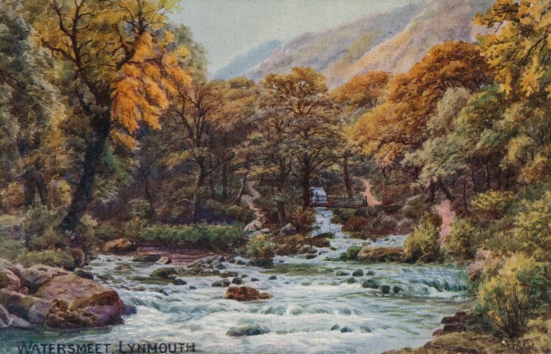 Watersmeet, Lynmouth - Alfred Robert Quinton