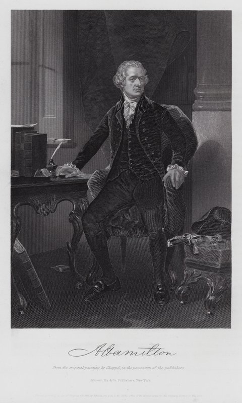 Alexander Hamilton - Alonzo (after) Chappel