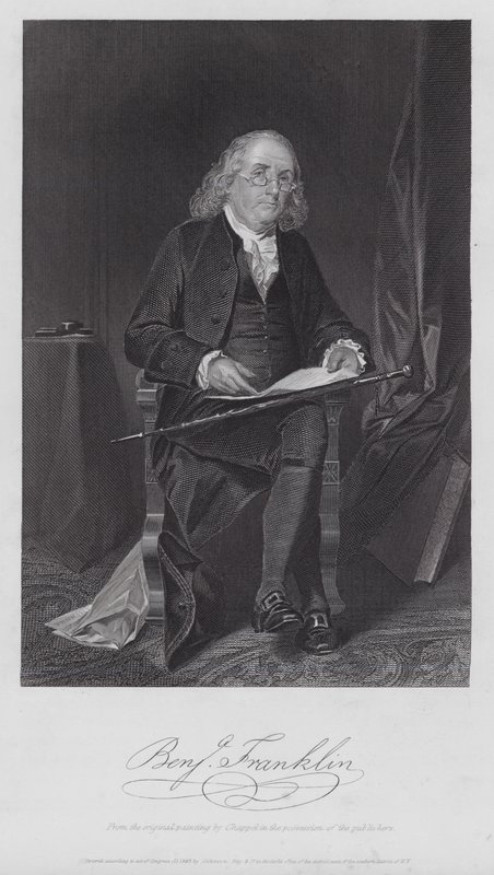 Benjamin Franklin - Alonzo (after) Chappel