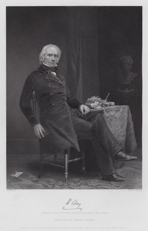 Henry Clay (gravure) - Alonzo (after) Chappel